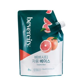 세미 베버시티 자몽 베이스 1kg 스무디 토핑, 1개