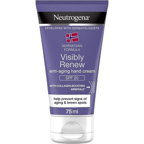 Neutogena 뉴트로지나 노르웨이 포뮬라 안티에이징 핸드 크림 SPF25 75ml, 1개