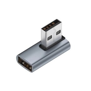 티테크 USB3.0 우측 90도 회전 꺾임젠더 T-USB3-AMAFRR 우향 기억자 꺽임형, 본상품선택, 1개