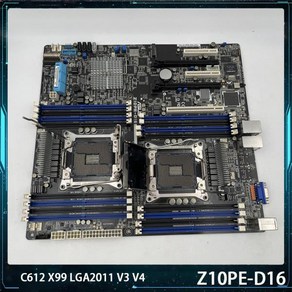 기가바이트 컴퓨터 메인보드아수스 워크스테이션용 마더보드 C612 X99 LGA2011 V3 Z10PE-D16, 01 CHINA_01 마더 보드