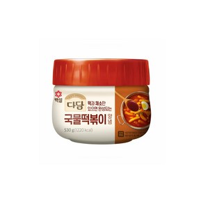 다담 국물떡볶이양념 530g, 3개