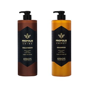 케라시스 프로폴리스 트리트먼트1000ml+에너지샴푸1000ml, 1개, 1L