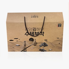 현미유사용 국산 100% 찹쌀 수제 광양 김부각 180g X 6봉지, 6개