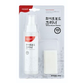 모나미 화이트보드 크리너 클리너 칠판청소 칠판크리너 100ml