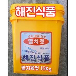 멸치젓갈 해진식품 육젓 15kg, 1개