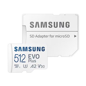 삼성전자 공식인증 정품 마이크로SD카드 EVO PLUS MB-MC128SA/KR, 512GB, 1개