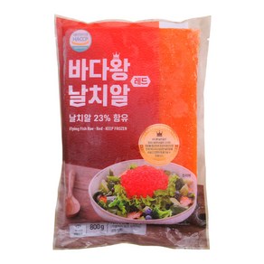 푸드라인_ 바다왕 날치알 레드, 10개, 500g