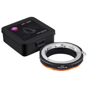 KnF LM-NEX PRO 렌즈변환 어댑터 라이카 M 렌즈 > 소니 E 바디 - 내부무반사코팅 - LM Lens to Sony E PRO adapter