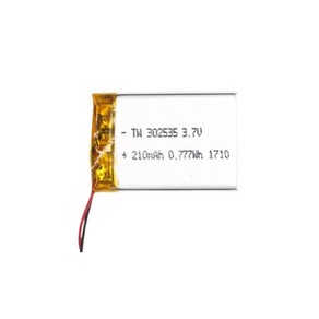 리튬폴리머 배터리 3.7V 210mAh KC인증, 1개