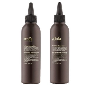 아초아 중성칼라 200ml 8색상 파마 염색 동시 시술, 6번 적포도주색, 2개
