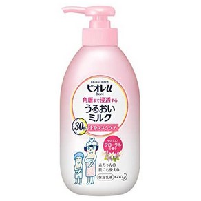 일본직발송 6. 비올레u 비오레u 사각층까지 침투 수분 밀크 플로럴 300ml B013QQ7VKQ, 1개