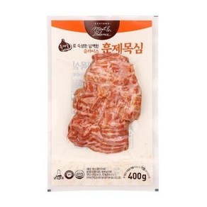 흑마늘 숙성 담백 훈제 목심 다향 400g, 돼지 훈제 목심 400g, 1개