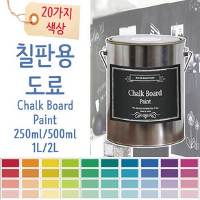 SKK 일본 칠판페인트 100ml 칠판 페인트 메뉴판 보드, 실버 티스푼, 1개