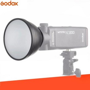 Godox AD200 AD180 AD360 AD360II 플래시용 소프트 디퓨저가 있는 AD-S2 표준 리플렉터