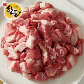 [오늘육] 한돈 앞다리살 냉장 국내산 돼지고기 (찌개용), 6개, 500g
