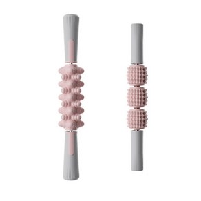 마사지 롤러 스틱 종아리 다리 마사지봉 허벅지 지압 봉 마사지바, M11 퍼플, 1개