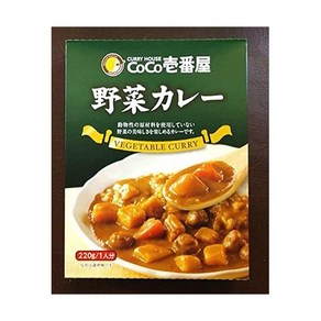 CoCo 이치방 레토르트 야채 카레 코코이치 220g, 1개