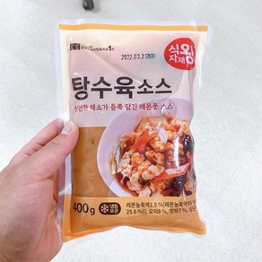 식자재왕 레몬풍 탕수육소스 400g