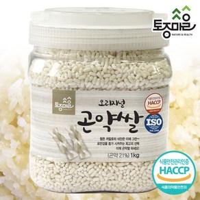 HACCP인증 오리지널 곤약쌀 1kg, 1개