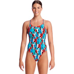 펑키타 스윔스쿼드 원피스 수영복 Funkita - Swim Squad - Ladies Diamond Back One Piece