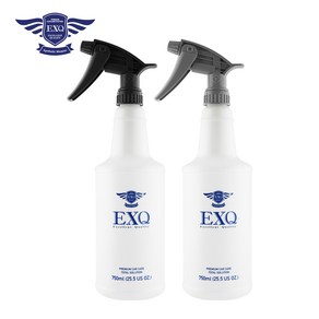 EXQ 디테일 트리거 보틀 스프레이 건 750ml (일반용/내산염기용) SN9364/SN9365, 일반용기, 1개