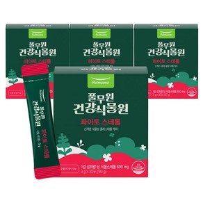 [풀무원건강식물원] 파이토 스테롤 콩 유래 식물성 콜레스테롤 케어 식물스테롤, 4박스, 30회분