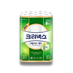 크리넥스 피톤치드 케어 천연펄프 3겹 롤화장지