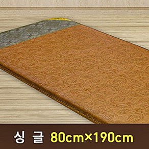 다온마루 편안애 전기매트 싱글 80X190cm10 + 사은품 원난방 1인용 방수 싱글 소형 전기 장판 패트 요 온열 매트 모노륨 무전자계열선 전자파차단 EMF 100% 국내생산, 3H 1000-2