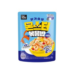 [랭킹닭컴] 잇메이트 닭가슴살 몬스터 볶음밥 이지쿡 새우, 7개, 250g