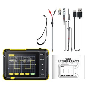 DSO152 미니 핸드 헬드 오실로스코프 경량 및 내구성 ABS 재료 X10 ± 400V (800VPP) 전압 측정 용량