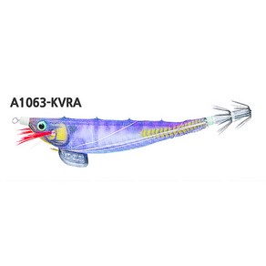 요즈리 에비슷테 삼봉에기 케이무라 한치 갑오징어 에기 스테, KVRA(네추럴퍼플), 1개