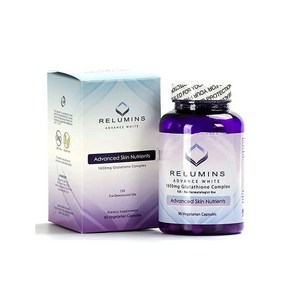 Relumins 어드밴스 화이트 1650mg 글루타티온 90캡슐 2병, 2개