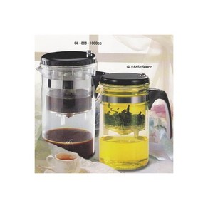 표일배 500cc 대만정품 유리티포트 tea pot/유리 주, 1개