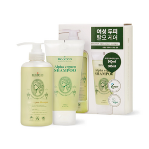 루톤 알파 에르겐 샴푸 500ml + 300ml