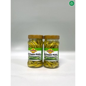 Baktat Authentic Tukish Hot Peppe Pickles 바카트 터키식 매운 고추 피클, 300g, 5개