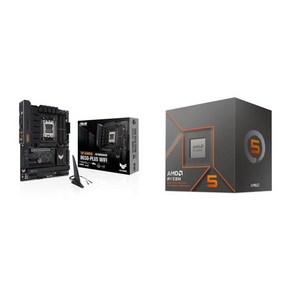 ASUS TUF GAMING B650-PLUS WIFI AMD Ryzen 7000 시리즈 대응 탑재 ATX 메인보드/국내 정규 대리점품, 한개옵션2, 한개옵션1, 03 3. MB + Ryzen 5 8500G