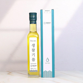 국산 생참기름 냉압착 260ml 바른곡식, 1개