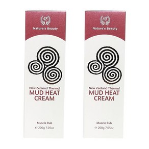 네이처스뷰티 뉴질랜드 써멀 머드 히트 마스크 마스크팩 200g 2개 (뉴질랜드) Natue's Beauty New Zealand Themal Mud Heat Mask