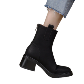 여성 스퀘어 앵클 부츠 women's boots A10-11