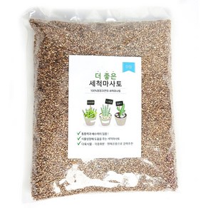 세척마사 분갈이흙 세척 마사토 (2kg), 미립 (2kg), 1개