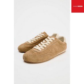 ZARA 자라 스플릿 스웨이드 스니커즈 5435/410 여성 자라 운동화