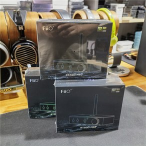 FiiO BTA30 Po HiFi 무선 Bluetooth 5.0 LDAC 원격 30m 송신기 수신기 PC/TV/스피커/헤드폰, Black, 1개