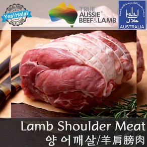 Yes!Global Lamb Shoulde Meat 호주산 양고기 어깨살 (할랄 Halal Lamb), 1개, 1