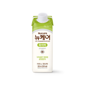 뉴케어 화이바 200mlx60캔 KF94마스크 1매 증정, 60개, 200ml