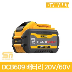 디월트 FLEXVOLT 프리미엄 배터리 DCB609, 본품(추가배터리없음), 1개