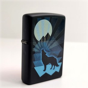 지포라이터 정품 29864 WOLF AND MOON DESIGN 지포라이타 지포 지프라이터 지퍼라이터 zippo