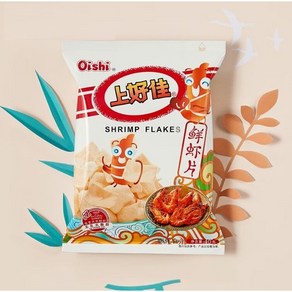 <킹콩푸드>상호쟈 새우칩 중국식품, 40g, 6개