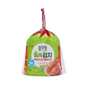 풀무원 톡톡 전라도식 포기김치, 3.2kg, 1개