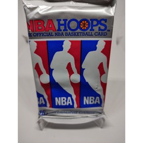 1990-91 Hoops 훕스 NBA Cad Pack 농구 카드 NBA카드팩, 1개