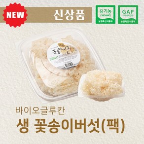 유기농 GAP 인증 국내산 생꽃송이버섯 100g (팩)